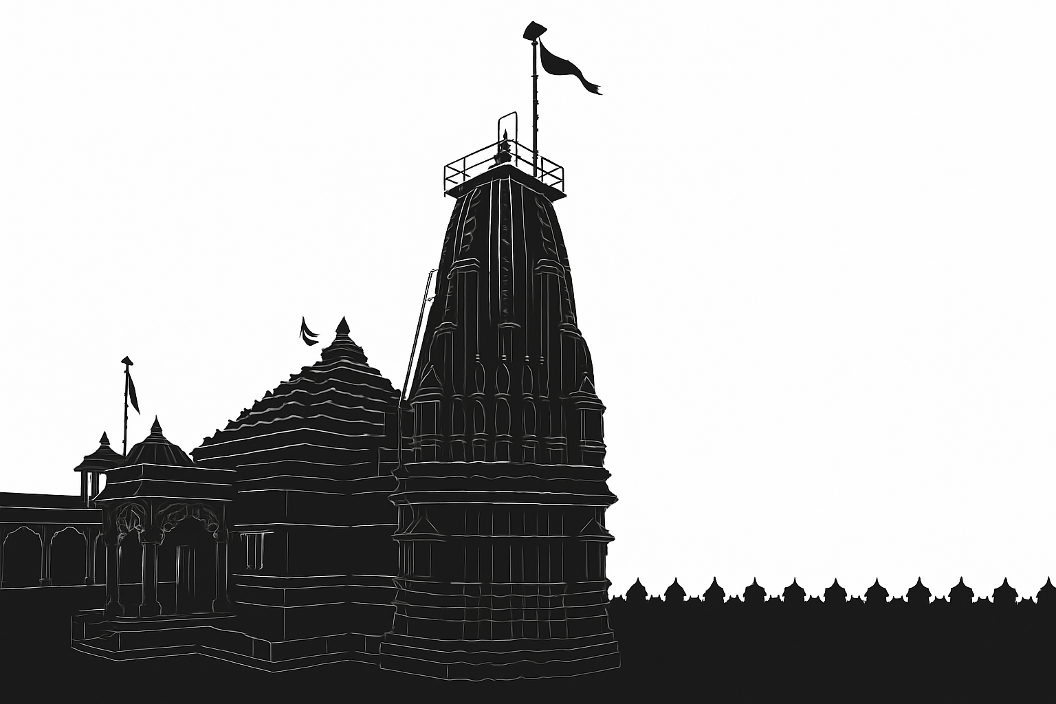 Temple Silhouette